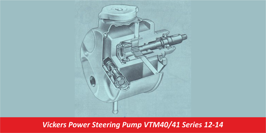 Vickers Power Steering Pump VTM40/41 Series 1214 Hydrostatic
