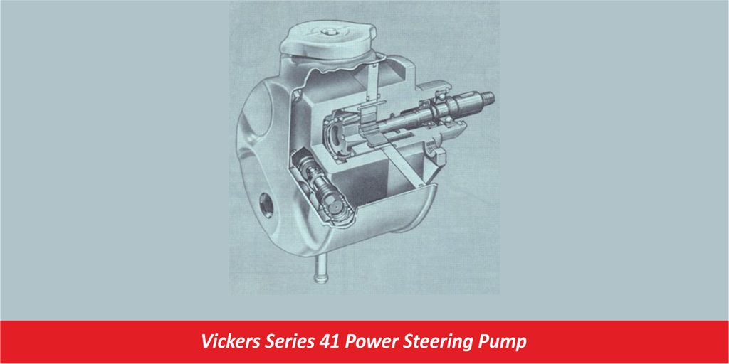 Vickers Series 41 Power Steering Pump Hydrostatic Transmission
