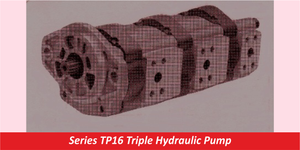 Series TP16 Triple Hydraulic Pump