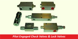 Pilot Engaged Check Valves & Lock Valves