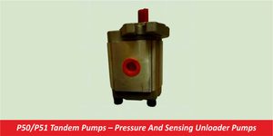 P50/P51 Tandem Pumps – Pressure And Sensing Unloader Pumps