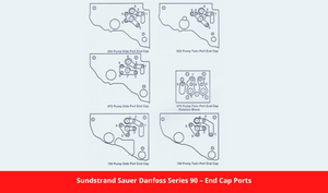 Sundstrand Sauer Danfoss Series 90 – End Cap Ports