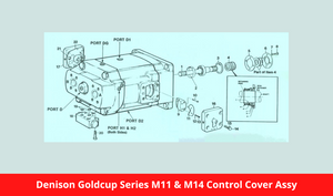 Denison Goldcup Series M11 & M14 Control Cover Assy