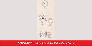 SC3V (A4VSO) Hydraulic Variable Piston Pump Specs