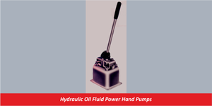 Hydraulic Oil Fluid Power Hand Pumps