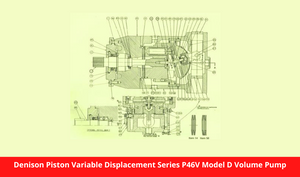 Denison Piston Variable Displacement Series P46V Model D Volume Pump