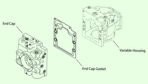 Sundstrand Sauer Danfoss Series 90 End Cap Gasket Change