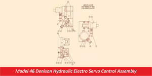 Model 46 Denison Hydraulic Electro Servo Control Assembly