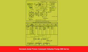 Denison Axial Piston Constant Volume Pump 500 Series