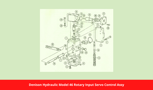 Denison Hydraulic Model 46 Rotary Input Servo Control Assy