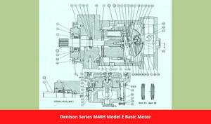 Denison Series M46H Model E Basic Motor