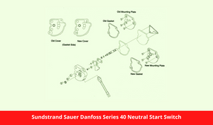 Sundstrand Sauer Danfoss Series 40 Neutral Start Switch