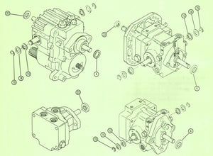 Sundstrand Sauer Danfoss Series 15 – All Types Shaft & Trunnion Replacement