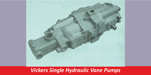 Vickers Single Hydraulic Vane Pumps