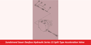 Sundstrand Sauer Danfoss Hydraulic Series 15 Split Type Acceleration Valve