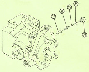 Sundstrand Sauer Danfoss Series 15 Charge Relief Valve