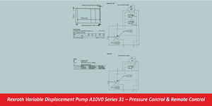 Rexroth Variable Displacement Pump A10V0 Series 31 – Pressure Control & Remote Control