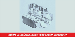 Vickers 25 M/26M Series Vane Motor Breakdown