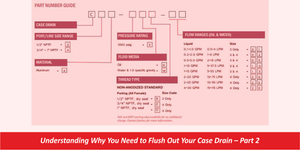 Understanding Why You Need to Flush Out Your Case Drain – Part 2