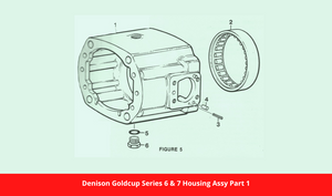 Denison Goldcup Series 6 & 7 Housing Assy Part 1