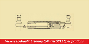 Vickers Hydraulic Steering Cylinder SC12 Specifications