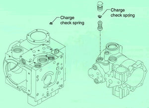 Sundstrand Sauer Danfoss Series 40 M46 Charge Check Valve