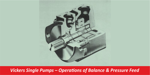 Vickers Single Pumps – Operations of Balance & Pressure Feed