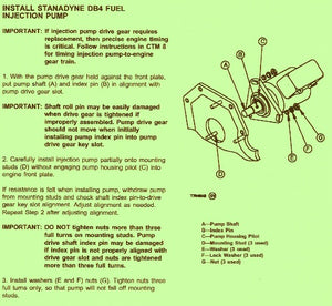 John Deere Crawler 755B – Install Fuel Injection Pump
