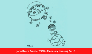 John Deere Crawler 755B – Planetary Housing Part 1