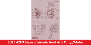 SD1F A2FO Series Hydraulic Bent Axis Pump/Motor