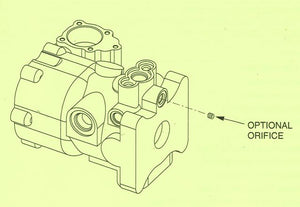 Sundstrand Sauer Danfoss Series 40 Adding an Orifice