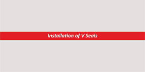 Installation of V Seals