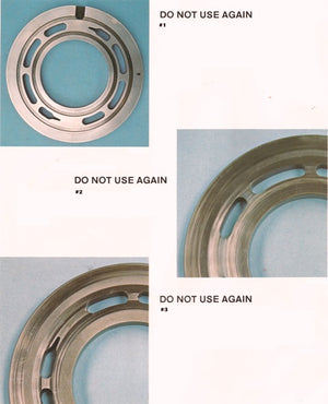 Sundstrand Sauer Danfoss Series 20 How To Tell Bad Valve Plates