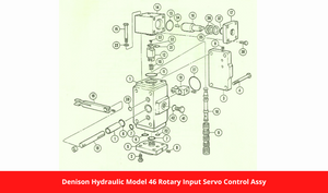 Denison Hydraulic Model 46 Rotary Input Servo Control Assy