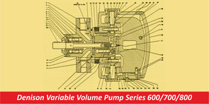 Denison Variable Volume Pump Series 600/700/800