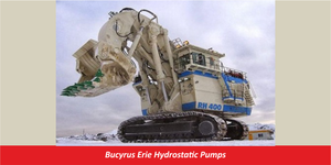 Bucyrus Erie Hydrostatic Pumps