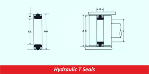 Hydraulic T Seals