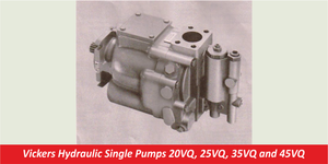 Vickers Hydraulic Single Pumps 20VQ, 25VQ, 35VQ and 45VQ