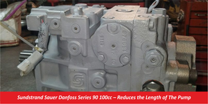 Sundstrand Sauer Danfoss Series 90 100cc – Reduces the Length of The Pump