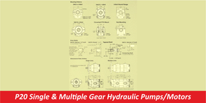 P20 Single & Multiple Gear Hydraulic Pumps/Motors