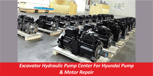 Excavator Hydraulic Pump Center For Hyundai Pump & Motor Repair