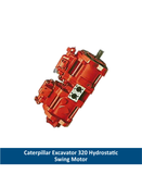 Caterpillar Excavator 320 Hydrostatic Swing Motor