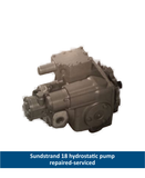 Sundstrand 18 hydrostatic pump repaired-serviced