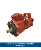 Kobelco Excavator K907 #2437U182F1 Pump Repair