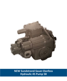 NEW Sundstrand-Sauer-Danfoss Hydraulic 45 Pump 58