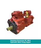 Komatsu Excavator PC 150-5 Hydraulic Main Pump Repair