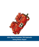 John Deere Excavator 792 Hydraulic Swing Motor Repair