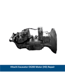 Hitachi Excavator EX200 Motor (HD) Repair