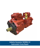 Kobelco Excavator SK200LC-IV Hydrostatic Pump Repair