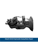 Hitachi UH123 Hydrostatic Swing Motor Repair